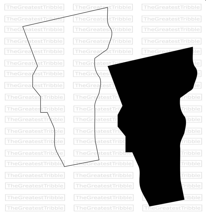 Vermont State Map Png Vector Graphic Clip Art Vermont Etsy 794x833 Vermont State Map Png Vector Graphic Clip Art Vermont Etsy