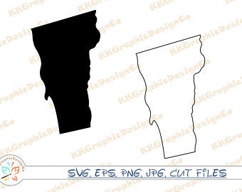 Vermont Outline Etsy 340x270 Vermont Outline Etsy