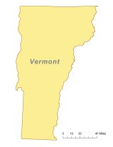 Vermont Outline Vector at Vectorified.com | Collection of Vermont ...