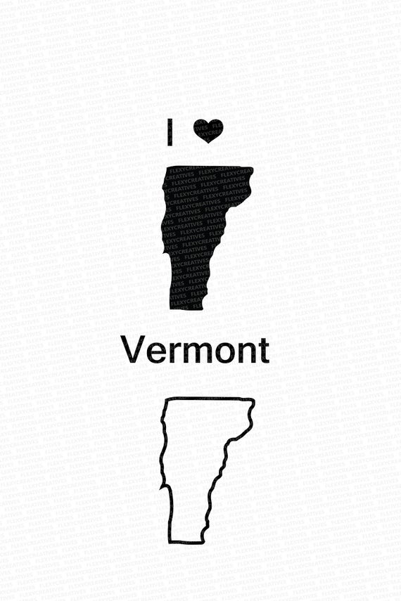 Vermont Vector State Clipart Vermont Clip Art Vermont Map Etsy 570x855 Vermont Vector State Clipart Vermont Clip Art Vermont Map Etsy