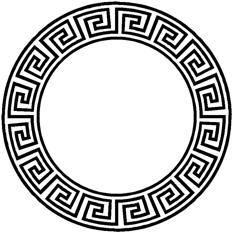800x800 Versace Circle A R T Greek Design, Greek Pattern, Greek Symbol