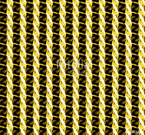 500x468 Seamless Golden Greek Versace Antique Pattern Stock Image