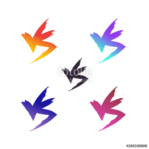 500x500 Versus Vector Icon Set Stock Image And Royalty Free Vector