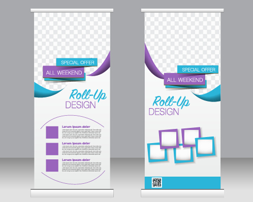 Exhibition Advertising Vertical Banner Vectors Set Free Download 498x398 Exhibition Advertising Vertical Banner Vectors Set Free Download