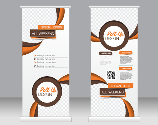 Exhibition Advertising Vertical Banner Vectors Set Free Download 503x400 Exhibition Advertising Vertical Banner Vectors Set Free Download