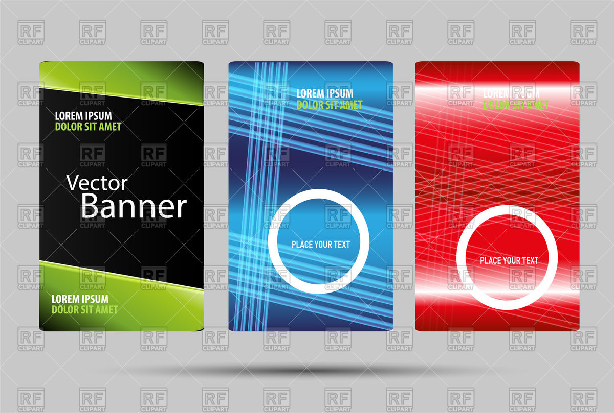 Vertical Banner Template Vector Image Of Calendars, Layouts 1200x809 Vertical Banner Template Vector Image Of Calendars, Layouts