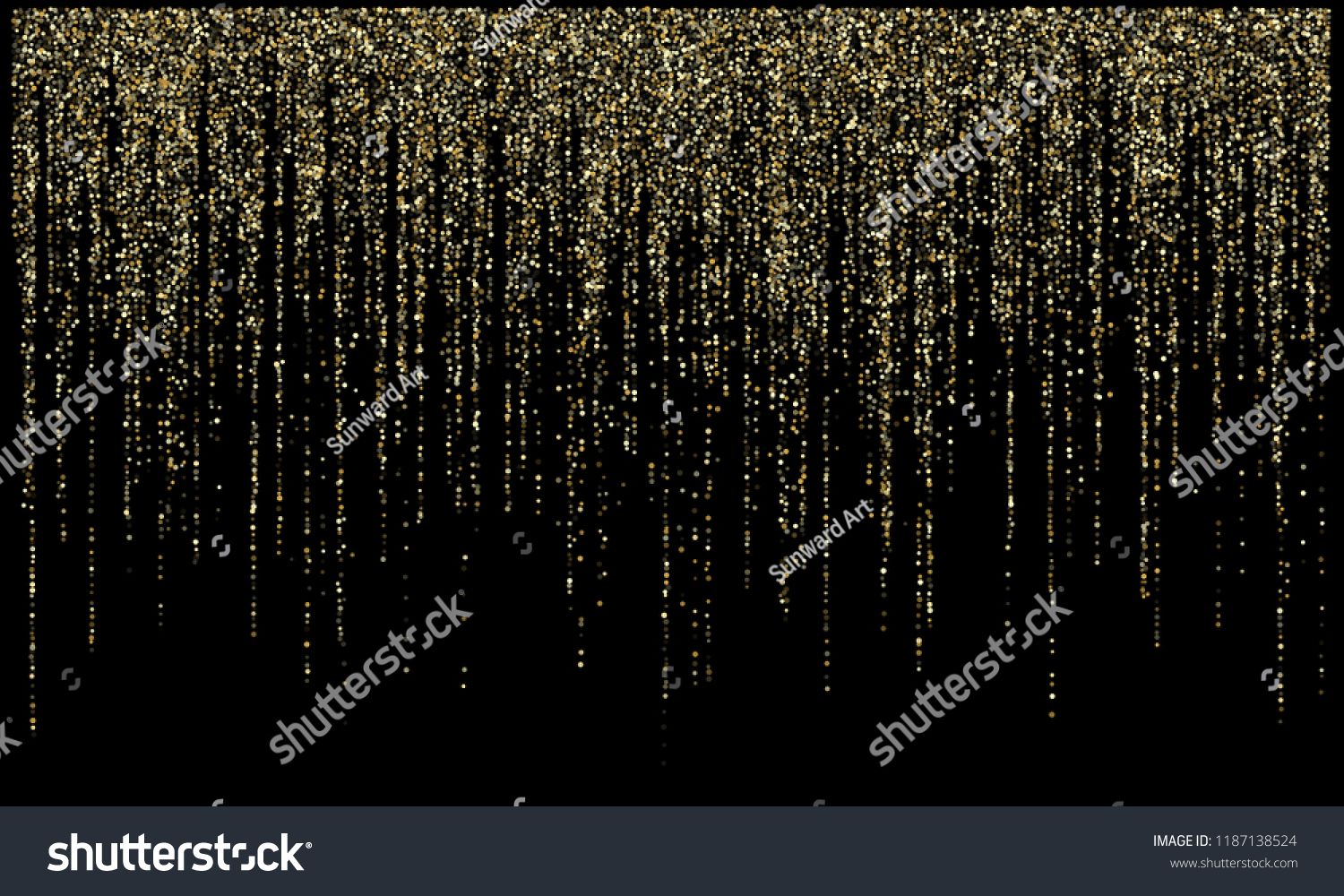 Garland Lights Gold Glitter Hanging Vertical Lines Vector Holiday 1500x1000 Garland Lights Gold Glitter Hanging Vertical Lines Vector Holiday