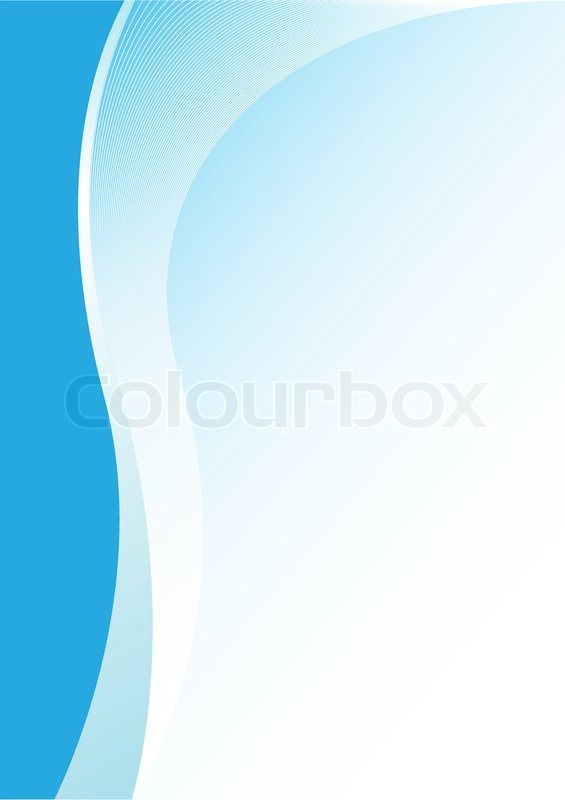 565x800 Simple Abstract Blue Vertical Stock Vector Colourbox