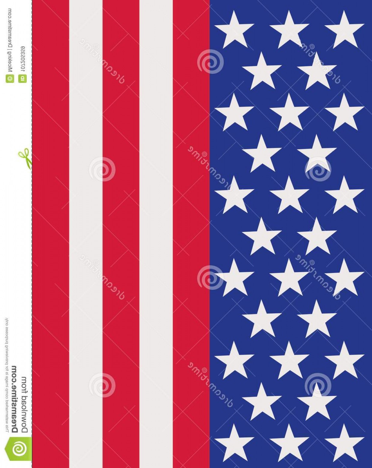 1240x1560 Vertical American Flag Vector Lamaison