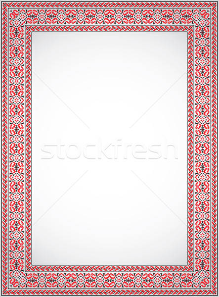 443x600 Vertical Vector Frame