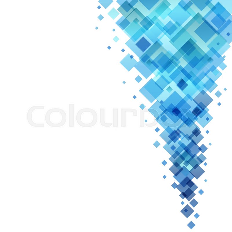 800x800 Abstract Blue Diamonds Vertical Flow Stock Vector Colourbox