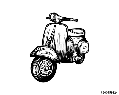 Vespa Vector at Vectorified.com | Collection of Vespa Vector free for ...