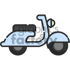 300x300 Vespa Vector Royalty Free Icon Art Clipart Royalty Free Gif