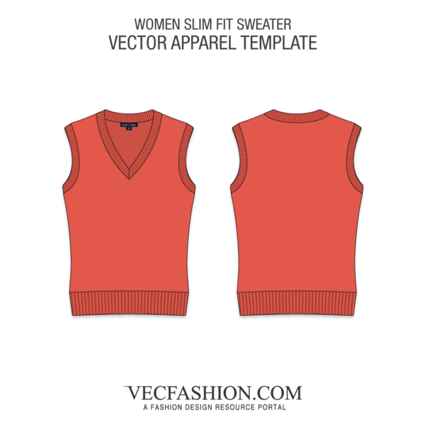 V Neck Sleeveless Sweater Vest Template 600x600 V Neck Sleeveless Sweater Vest Template