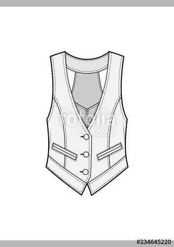Vest Vector Template at Vectorified.com | Collection of Vest Vector ...