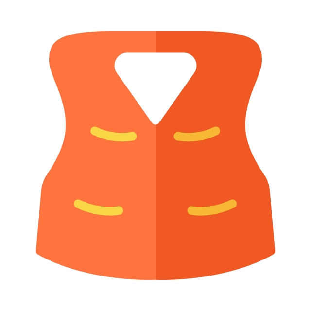 Vest Icon Vector Illustration In Flat Style For Any Purpose, Icon 640x640 Vest Icon Vector Illustration In Flat Style For Any Purpose, Icon