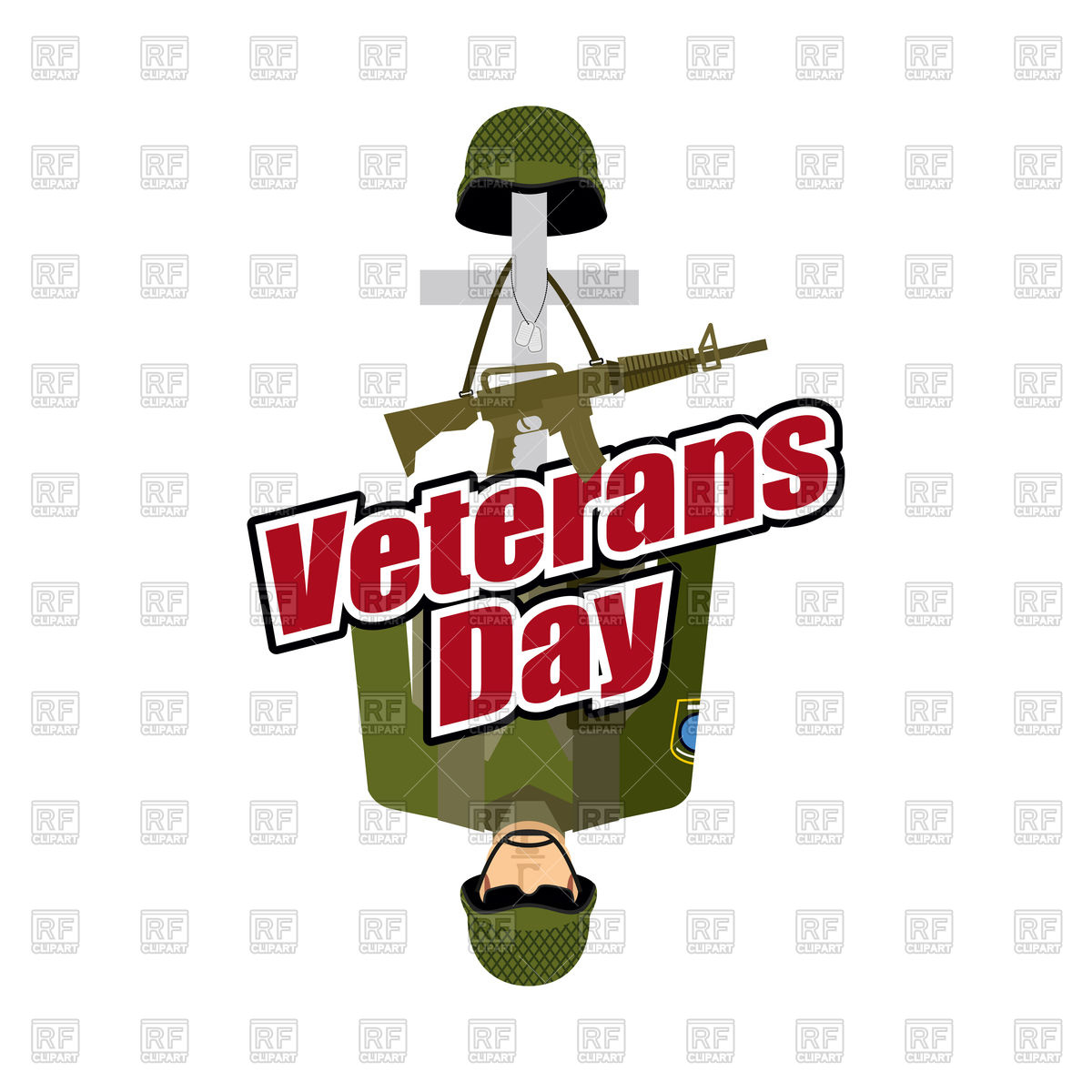 Veterans Day Us Army Soldier And War Heros Grave Vector Image 1200x1200 Veterans Day Us Army Soldier And War Heros Grave Vector Image
