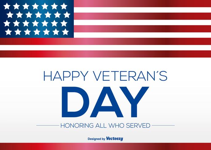 Happy Veterans Day Illustration 686x490 Happy Veterans Day Illustration