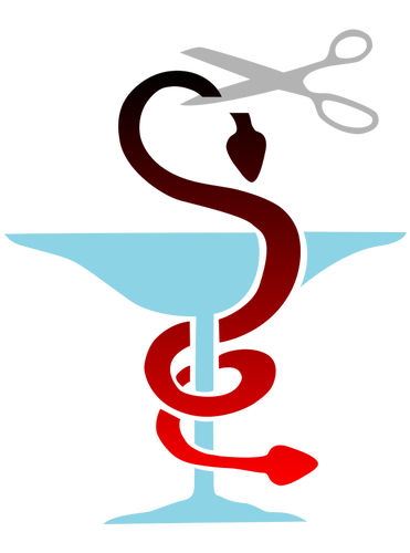 371x500 Medical Caduceus Vector Image