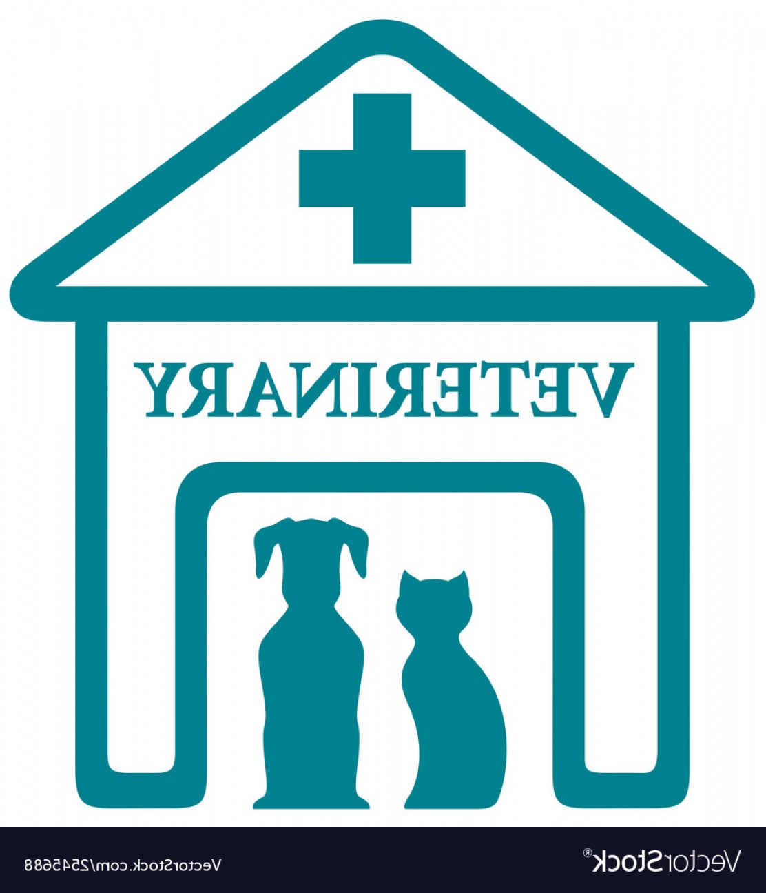 Пиктограмма ветеринарная клиника