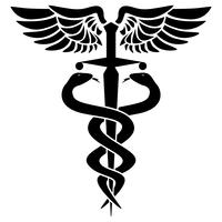 200x200 Caduceus Medical Symbol Free Vector Art