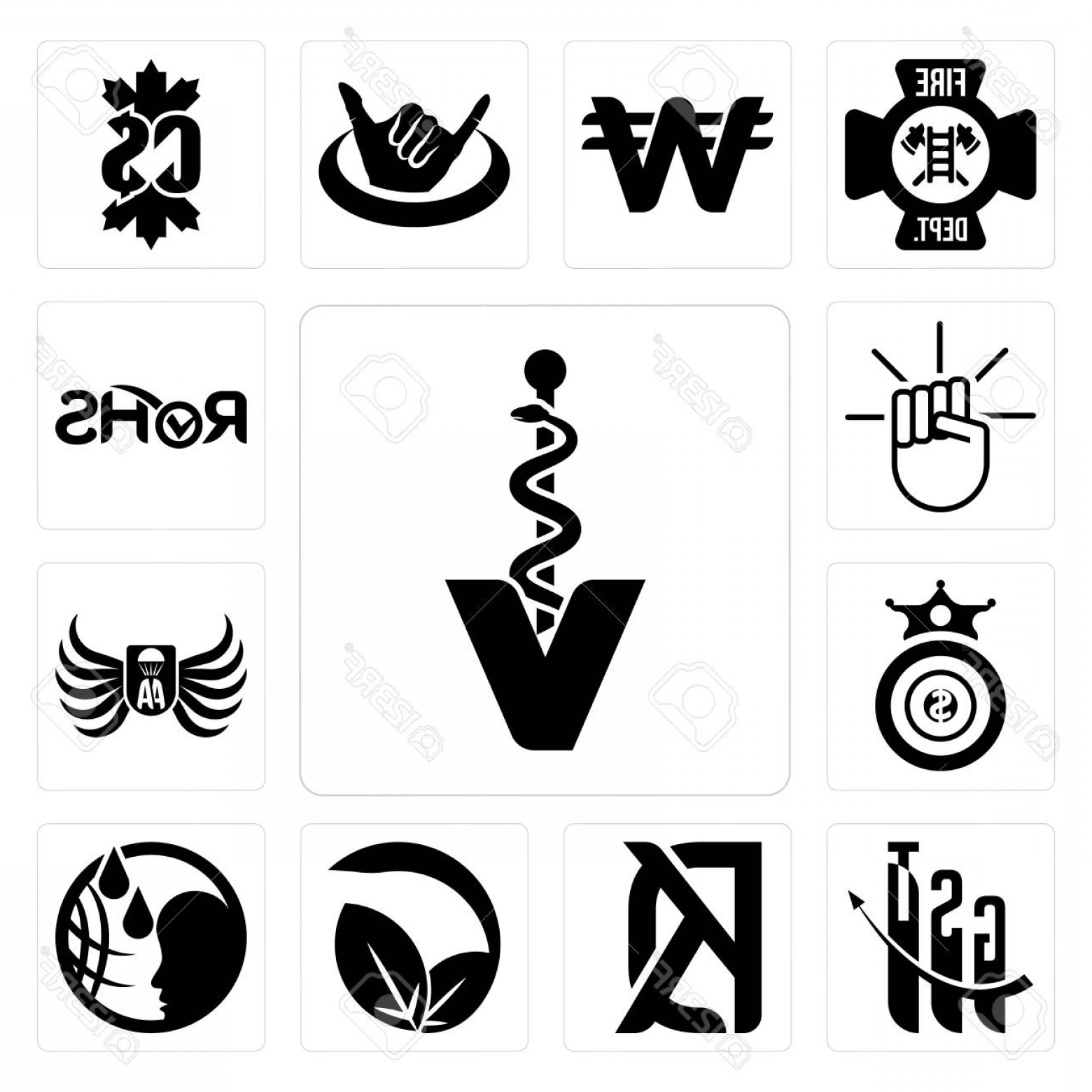 1560x1560 Photostock Vector Set Of Simple Editable Icons Such As Veterinary