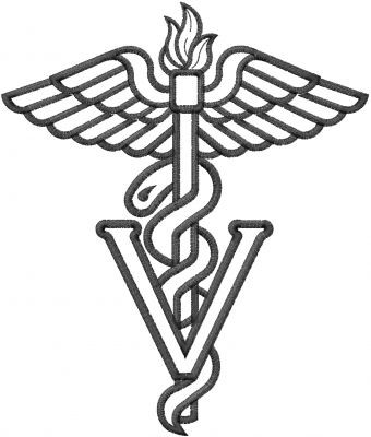 340x400 Veterinary Symbol Vector At Veterinarian Symbol