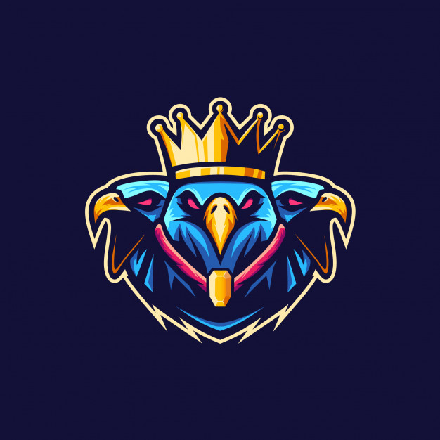 626x626 King Eagle Vetor Logo Illustration Vector Premium Download