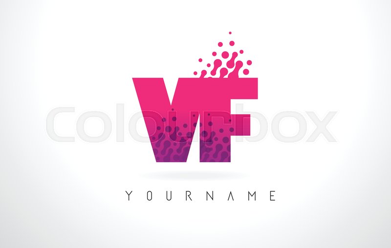 Vf V F Letter Logo With Pink Letters Stock Vector Colourbox 800x508 Vf V F Letter Logo With Pink Letters Stock Vector Colourbox