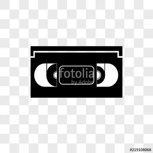 Vhs Vector Icon On Transparent Background, Vhs Icon Stock Image 500x500 Vhs Vector Icon On Transparent Background, Vhs Icon Stock Image