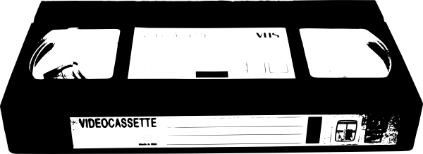 Video Cassette Vhs Clip Art 600x218 Video Cassette Vhs Clip Art