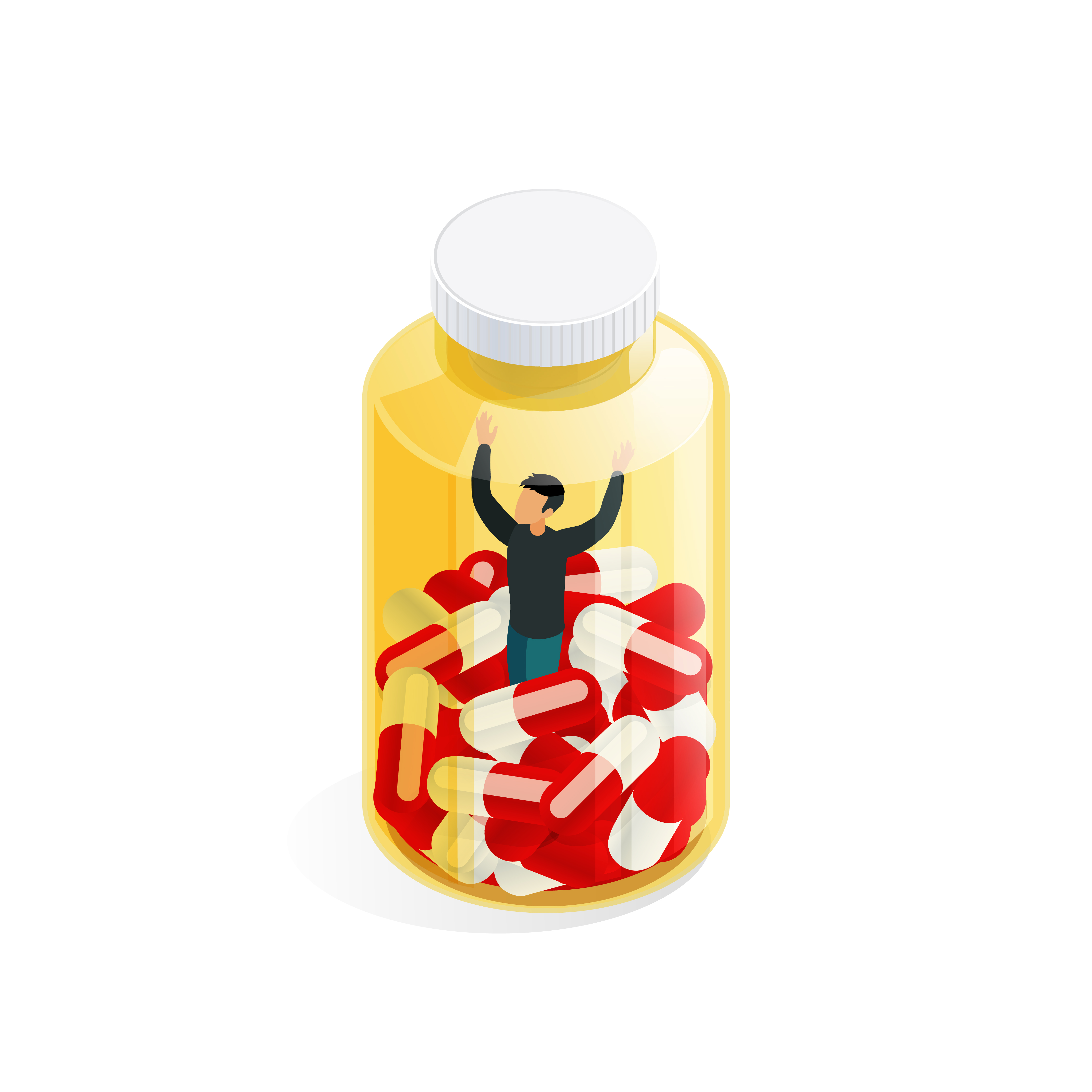 4500x4500 Medicine Vial Free Vector Art