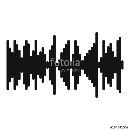 500x500 Equalizer Vibration Icon Simple Illustration Of Equalizer