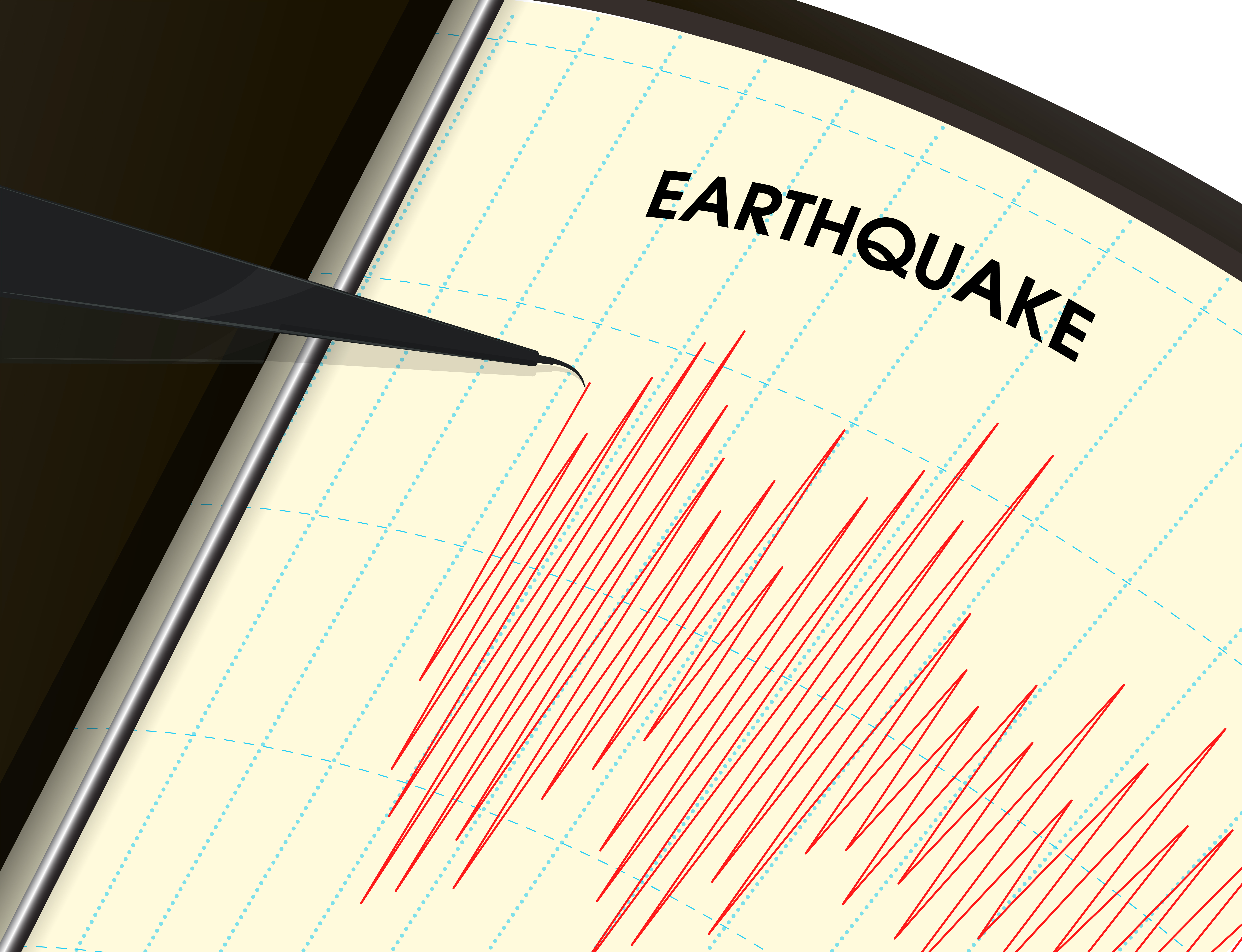 5999x4598 Seismograph Free Vector Art