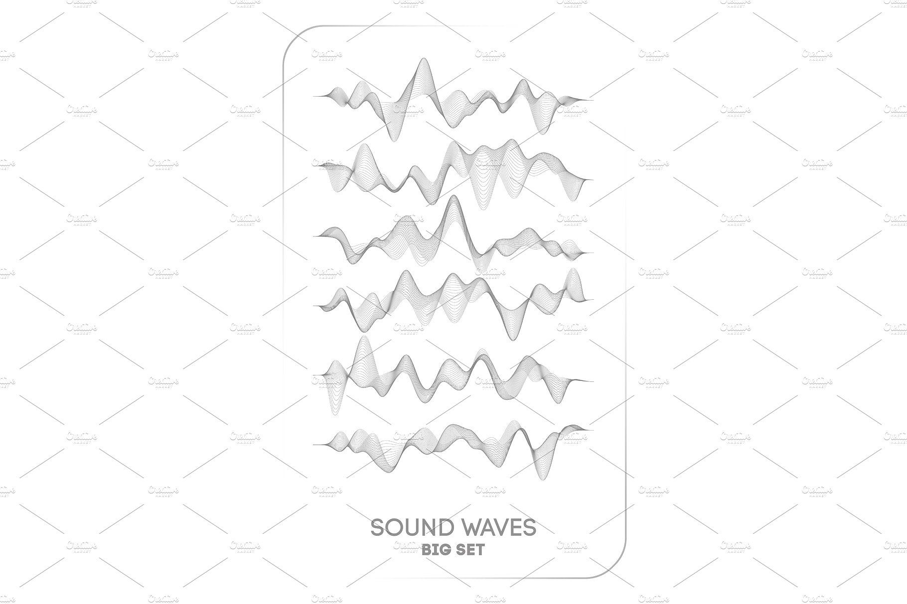 1820x1213 Sound Wave Vector Vector Music Voice Vibration, Song Waveform