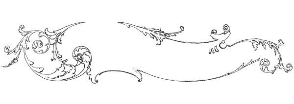 600x214 Victorian Banner Vector Free Website Templates