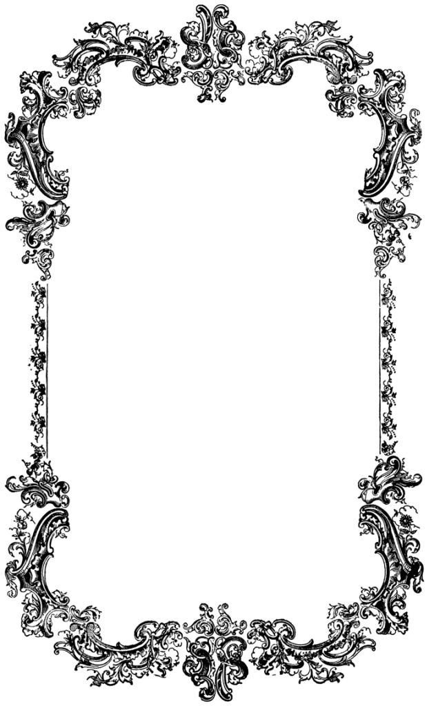 Victorian Borders And Frames Png Vector, Clipart 622x1024 Victorian Borders And Frames Png Vector, Clipart