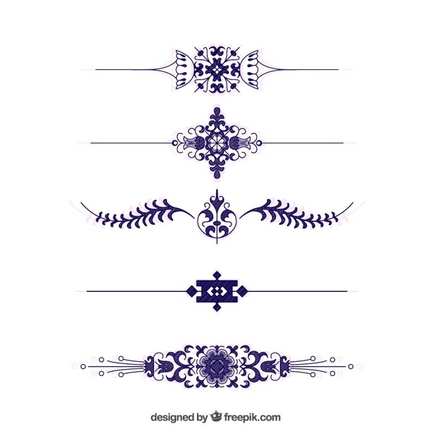 Victorian Borders Set Vector Free Download 626x626 Victorian Borders Set Vector Free Download