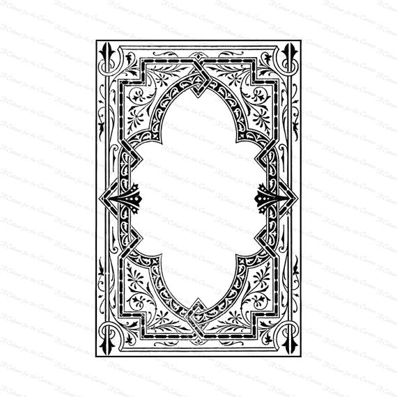 Vintage Ornate Victorian Border Antique Decorative Frame Etsy 570x570 Vintage Ornate Victorian Border Antique Decorative Frame Etsy