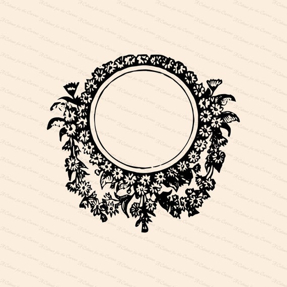 Vintage Daisy Floral Border Vector Clipart Antique Victorian Etsy 570x570 Vintage Daisy Floral Border Vector Clipart Antique Victorian Etsy