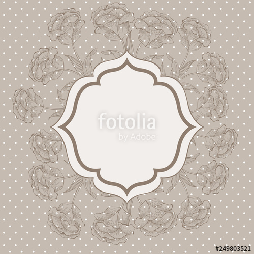 Roses Flowers Decorative Victorian Frame Stock Image And Royalty 500x500 Roses Flowers Decorative Victorian Frame Stock Image And Royalty
