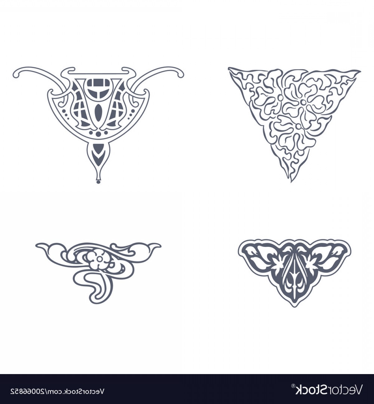 1200x1296 Victorian Ornaments Vector Free Lamaison