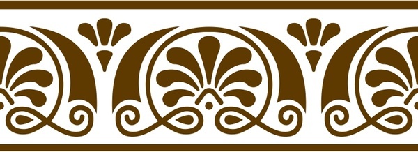 600x218 Victorian Ornaments Free Vector Download