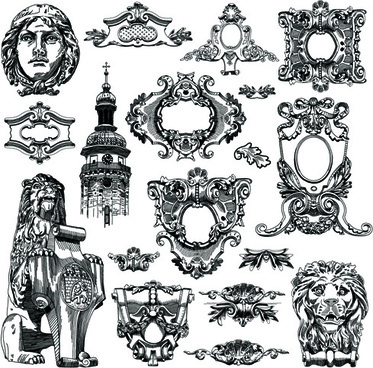 373x368 Victorian Free Vector Download