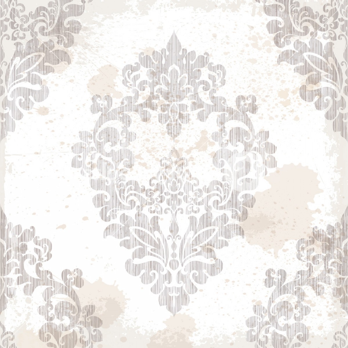 1200x1200 Vintage Baroque Pattern Texture Ornament Vector Royal Damask