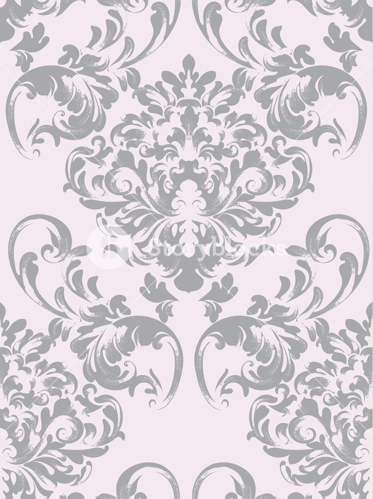 749x1000 Baroque Texture Pattern Vector Floral Ornament Decoration