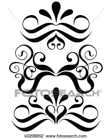 Victorian Scroll Vector