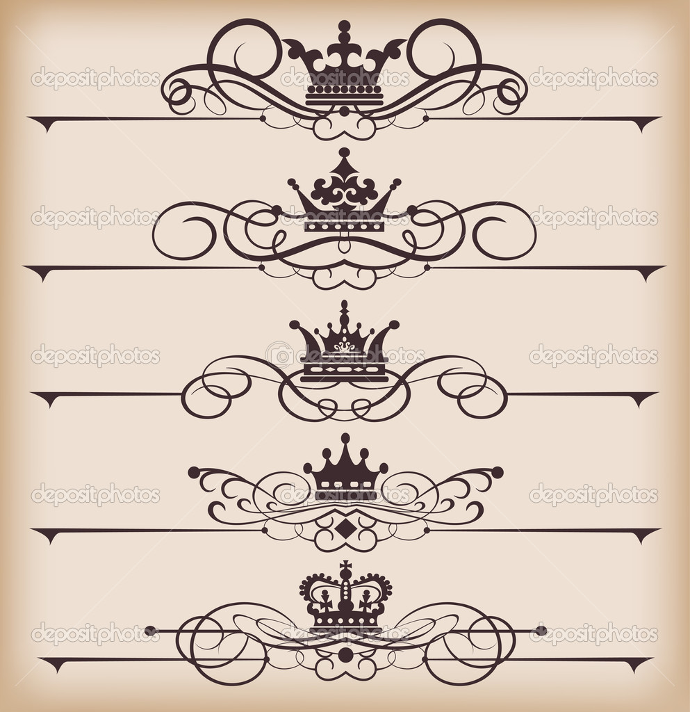 993x1024 Victorian Vector Banners Images