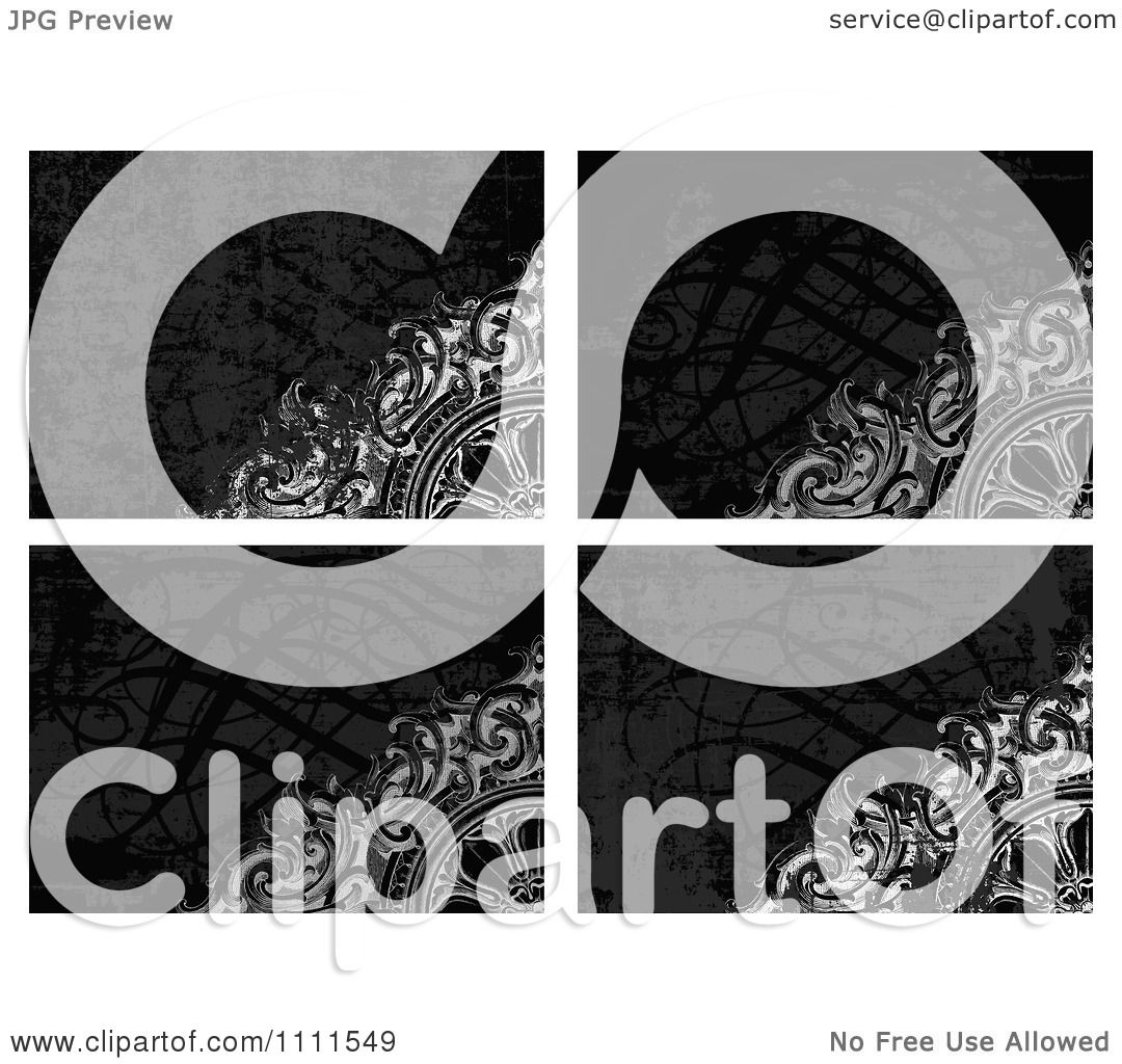 Clipart Distressed Victorian Swirls And Designs On Black 1080x1024 Clipart Distressed Victorian Swirls And Designs On Black