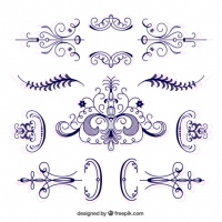 Victorian Swirls Free Vector Graphic Art Free Download 200x200 Victorian Swirls Free Vector Graphic Art Free Download
